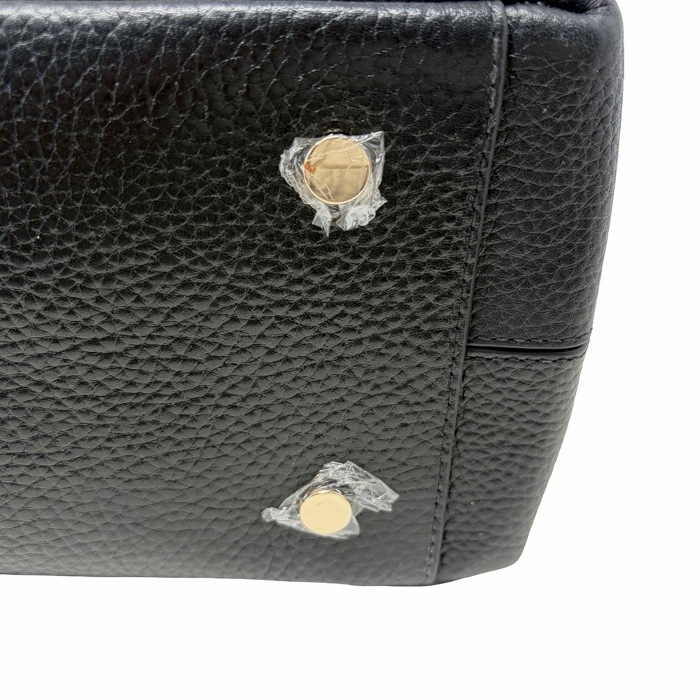 Aspinal Large Paris Black Pebble Bag, NWT - Picture 9 of 16